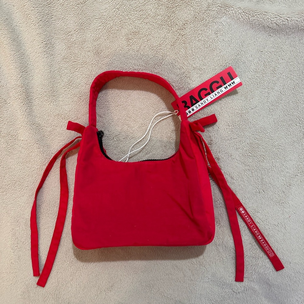 Sandy Liang Baggu Mini Bow Bag